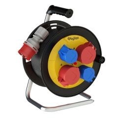Bylion 25M 5X1,5 mm Kablolu Plastik Makara